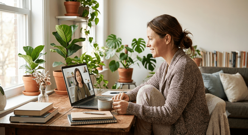 Telehealth psychiatry New Mexico consultation providing virtual mood disorder evaluations.